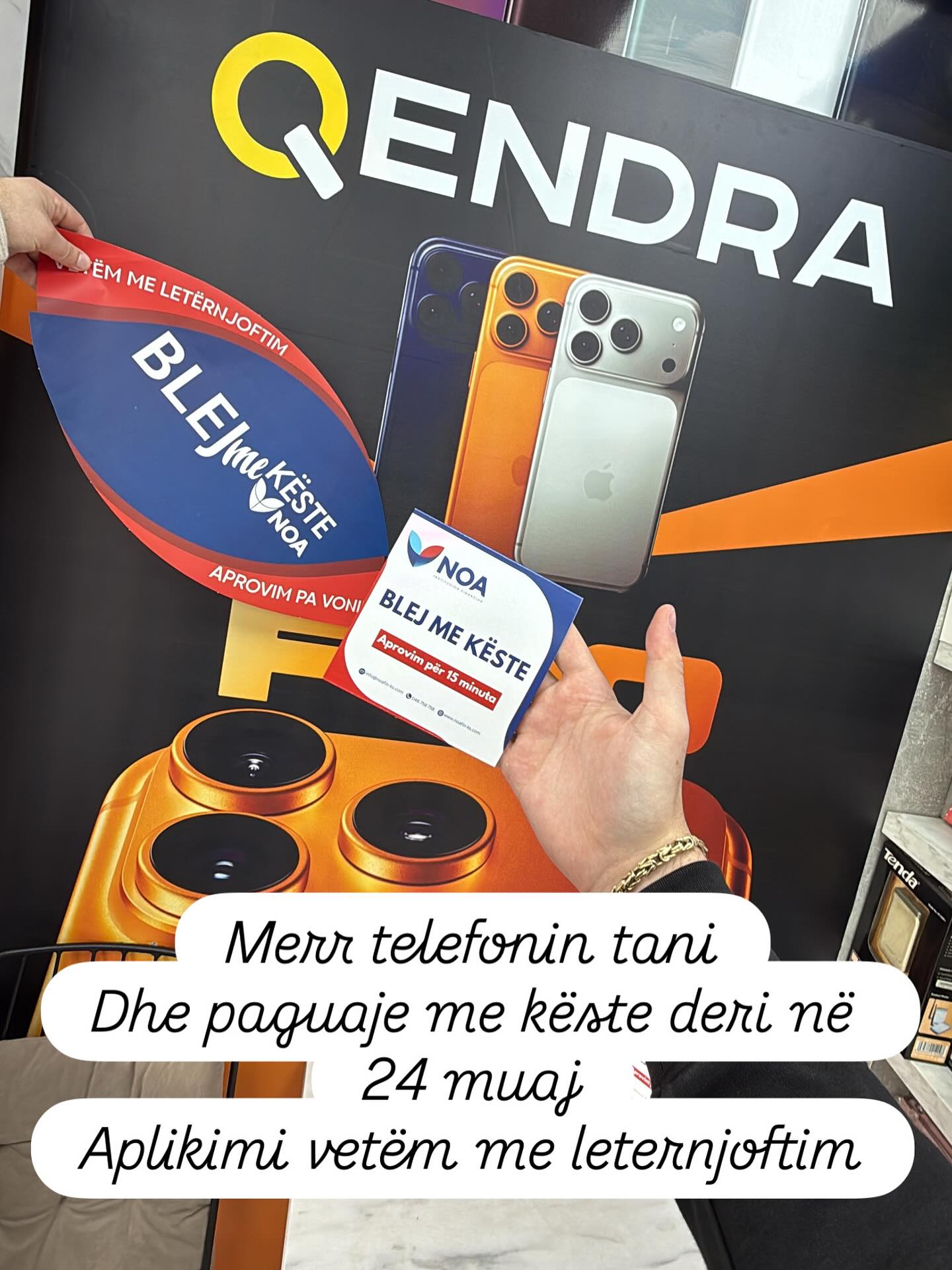 iPhone 17 Pro me këste deri në 24 muaj – Qendra Mobil Shop