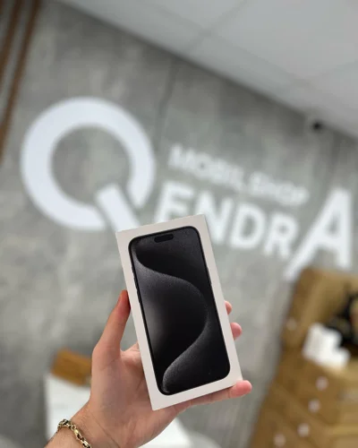 iPhone 15 Pro Max Black Titanium