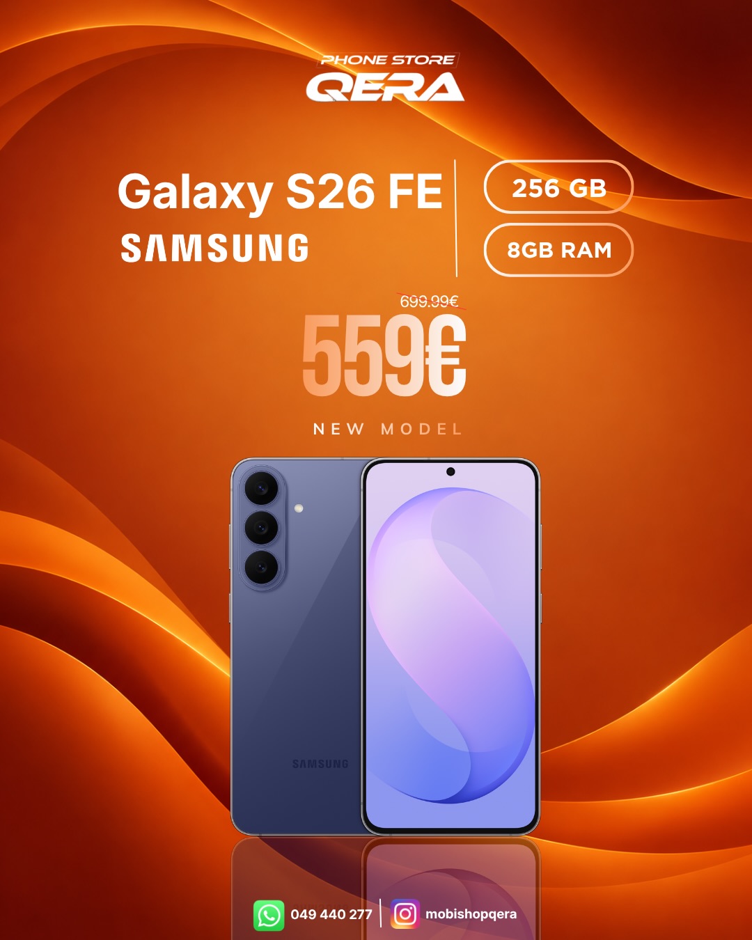iPhone 17 Pro dhe Samsung Galaxy S26 FE 256GB – MOBI SHOP QERA (2)