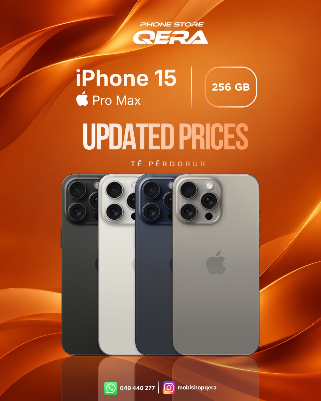 iPhone të përdorur 256GB në disa modele – MOBI SHOP QERA (4)