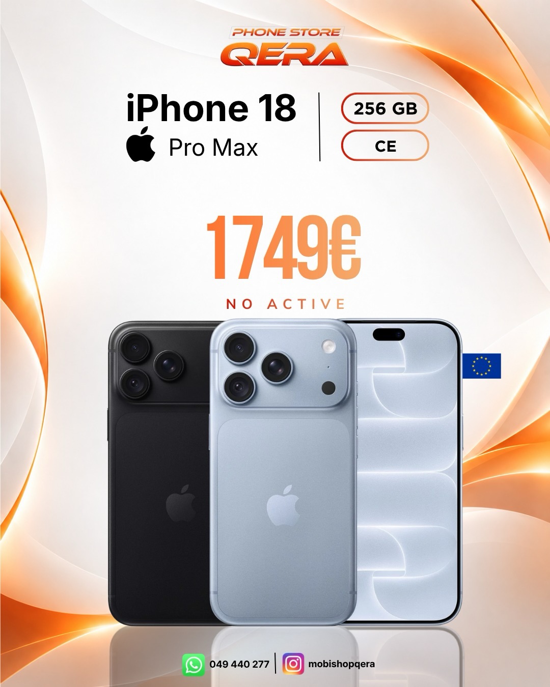 Apple iPhone 18 Pro Max 256GB burgundy – MOBI SHOP QERA (2)