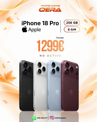 Apple iPhone 18 Pro 256GB E-SIM