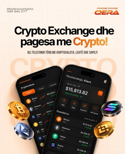 Blerje telefonash me pagesë në kriptovaluta