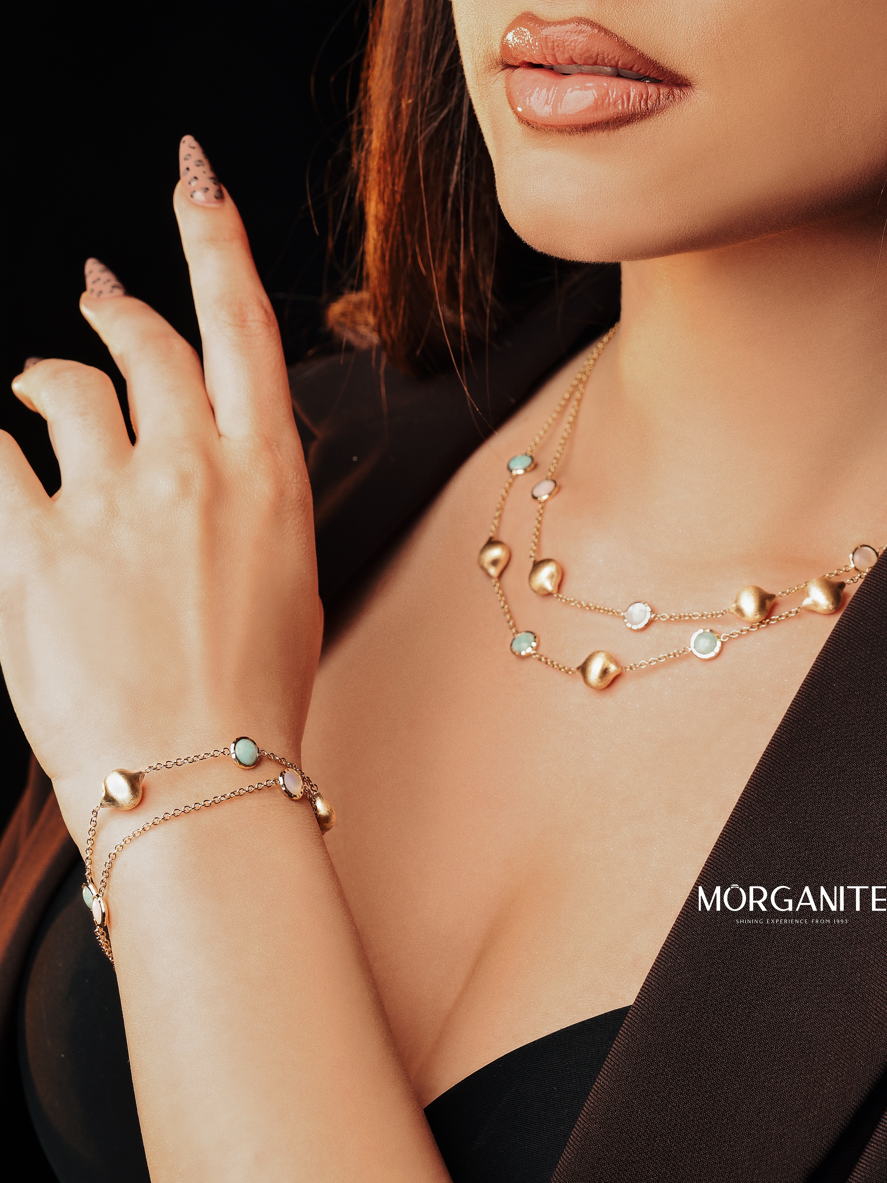 Unaza dhe byzylyk për femra – Artaria MORGANITE (2)