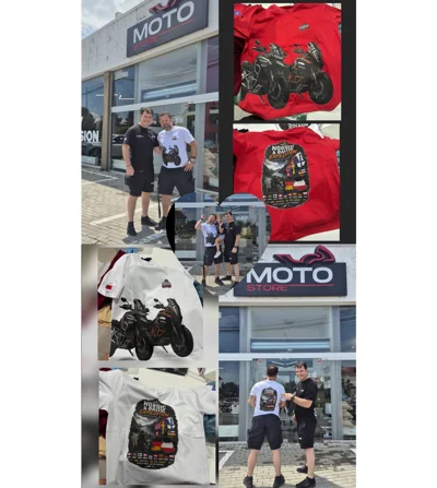 Bluza me printim motoçiklete