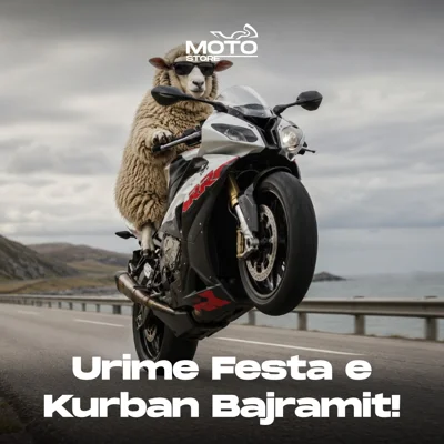 Urim për Kurban Bajram me motoçikletë BMW