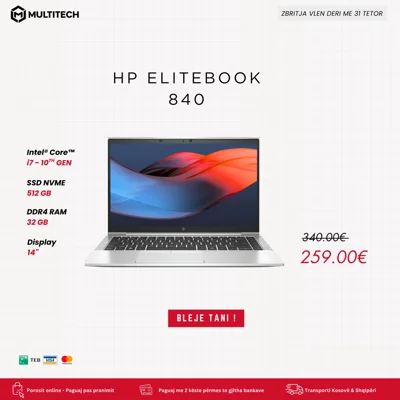Laptop HP EliteBook 840 G7 Core i7 32GB