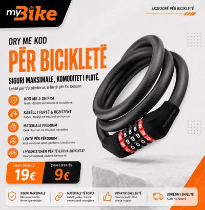 Dry me kod për biçikletë