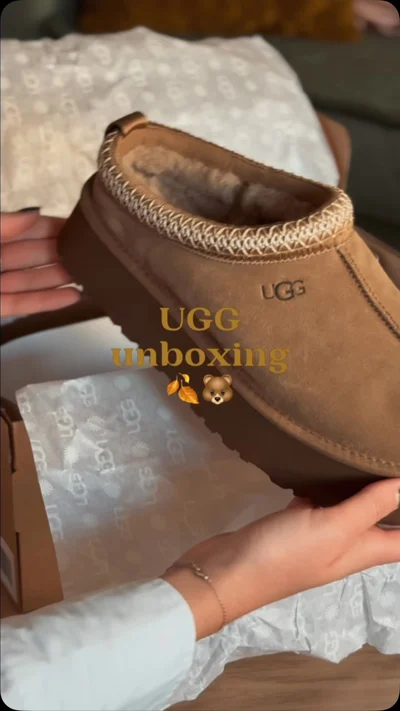 Papuçe UGG Tazz kafe me lesh