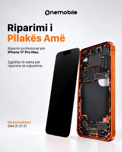 Riparim i pllakës amë për iPhone 17 Pro Max