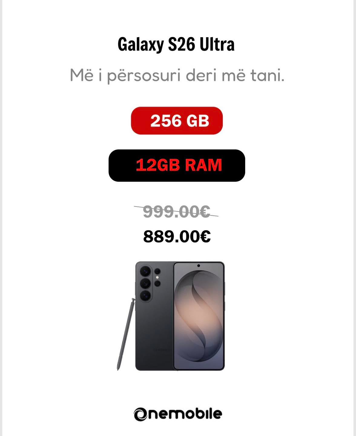 Samsung Galaxy S26 Ultra – One Mobile