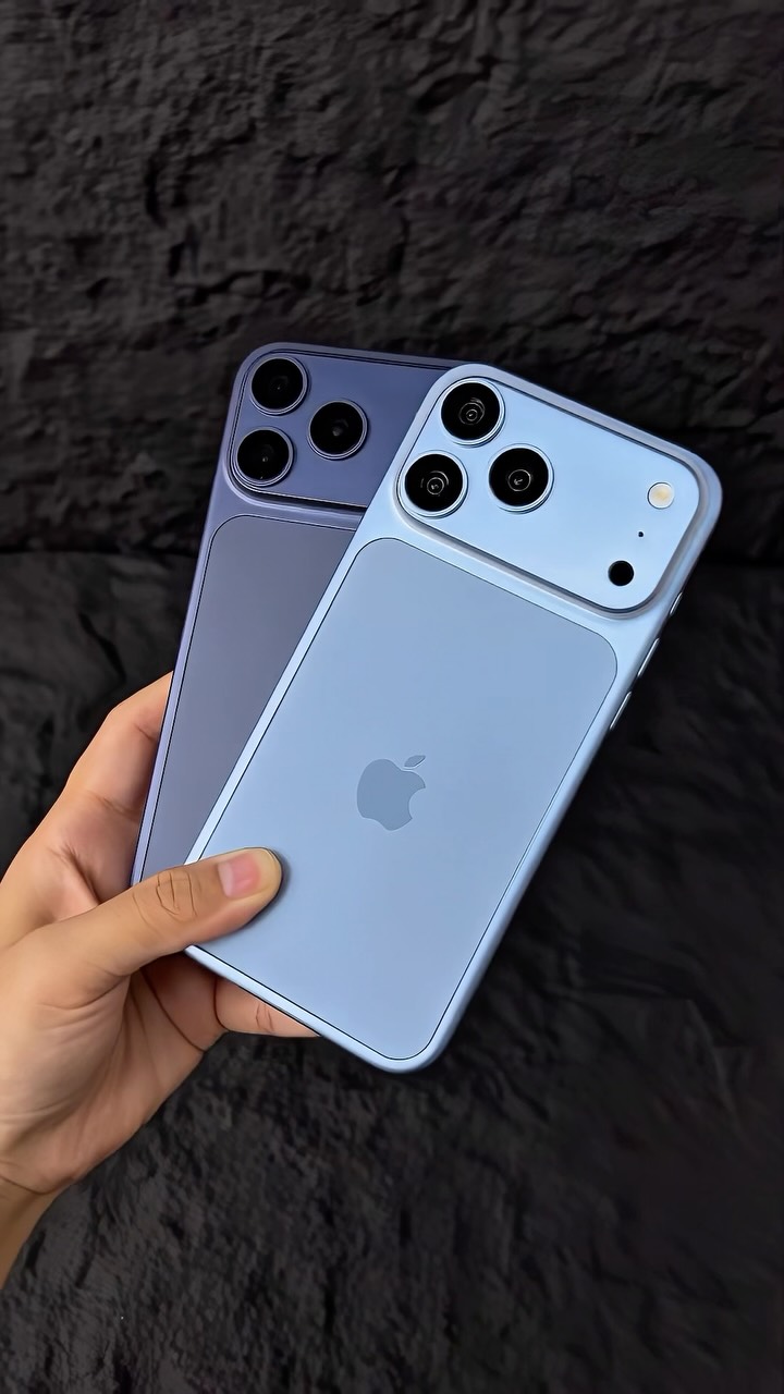 iPhone 17 Pro Max Deep Blue dhe 18 Glacier – One Mobile