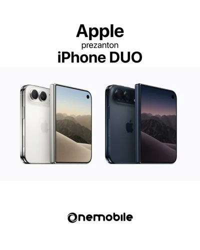 iPhone Duo telefon me dizajn të palosshëm