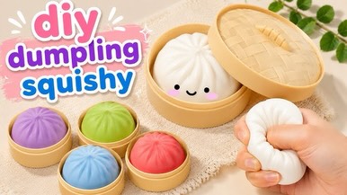 Lodër squishy në formë dumplingu – ONLY Shop