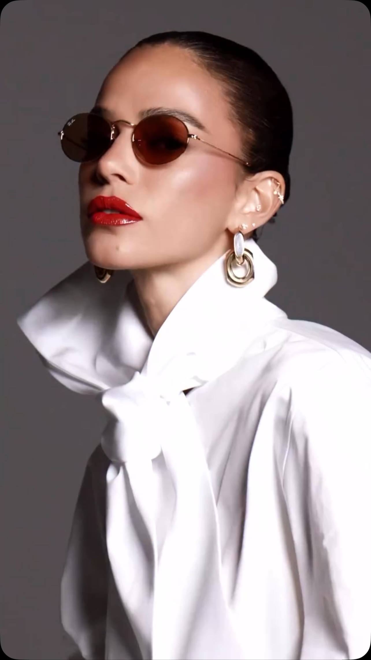 Syze dielli Ray-Ban me xham të kuq – Optika 1