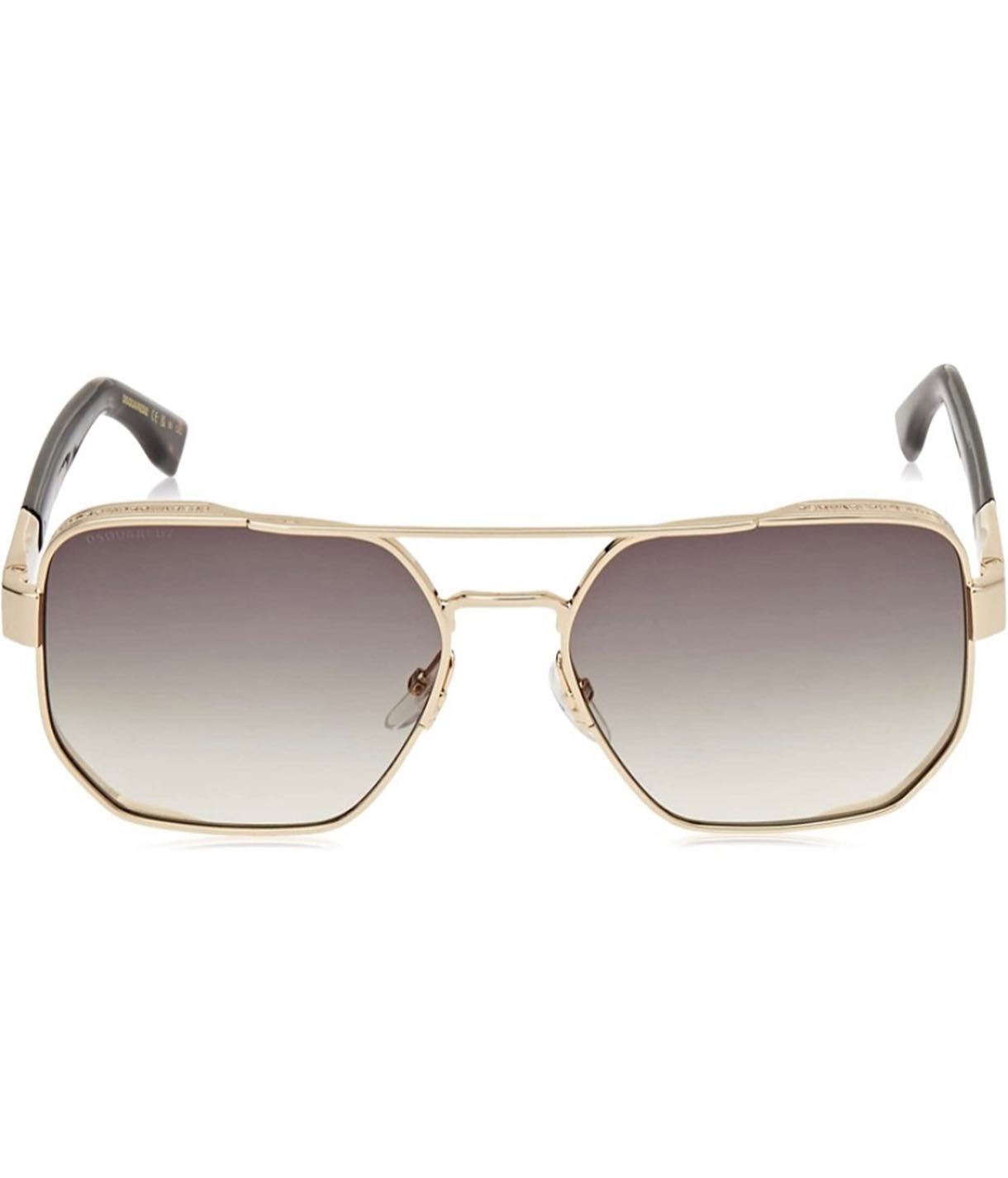 Syze dielli Dsquared2 me kornizë ari – Syze origjinale (2)