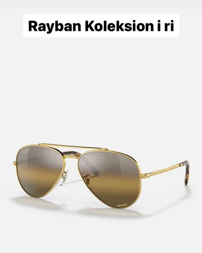 Syze dielli Ray-Ban aviator të arta