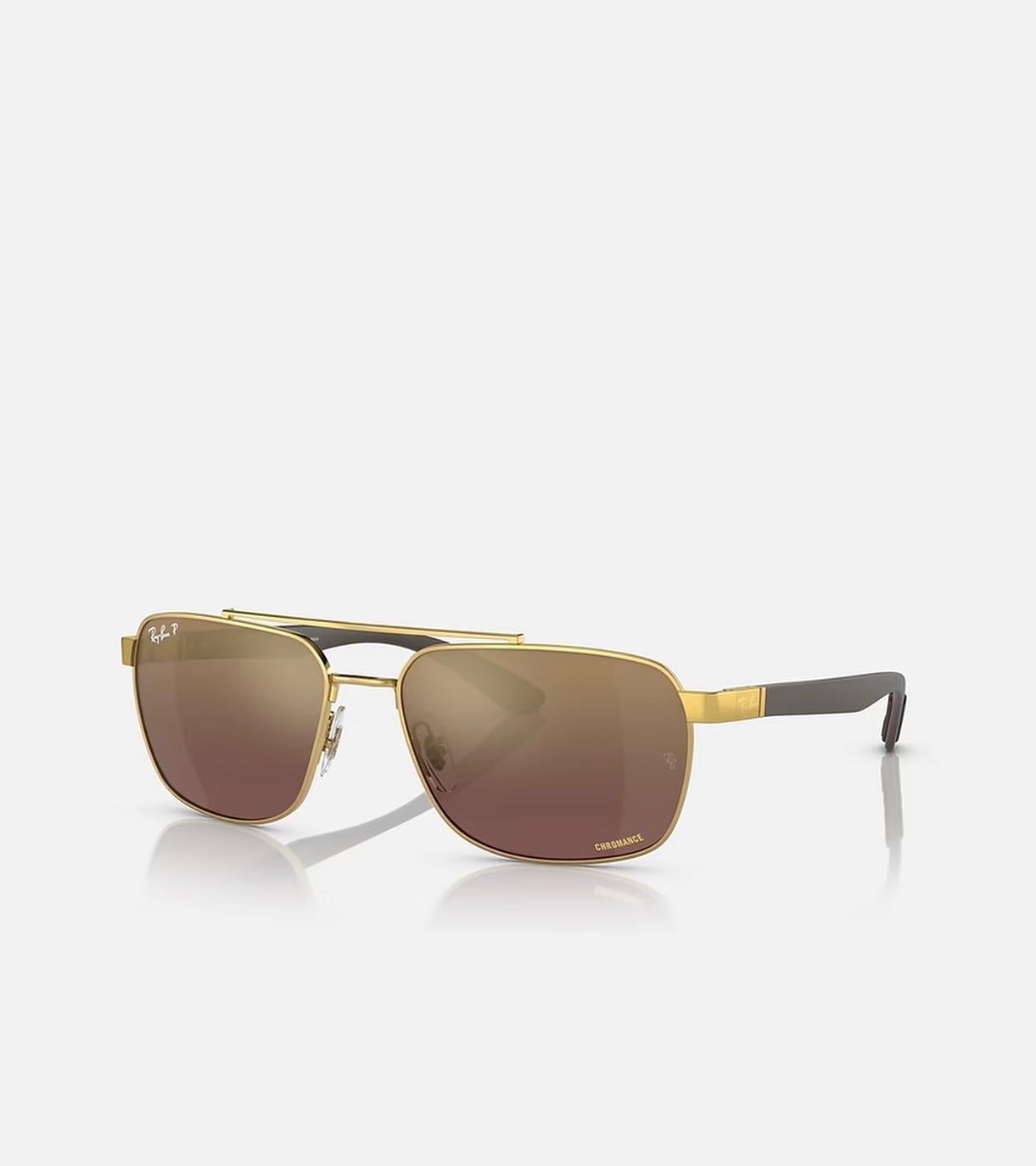 Syze dielli Ray-Ban me kornizë ari – Syze origjinale (2)