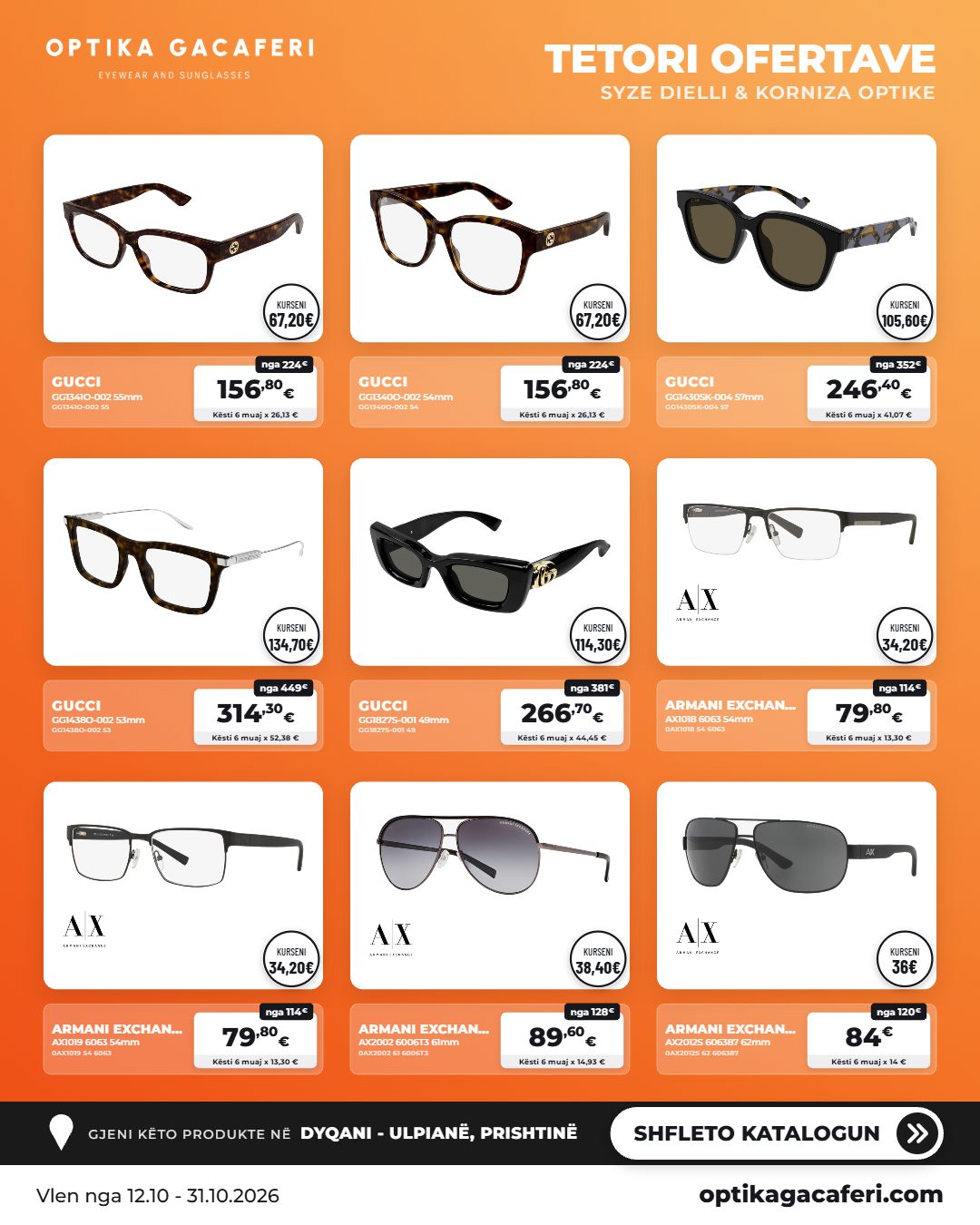 Syze dielli Ray-Ban dhe korniza optike në zbritje – Optika Gacaferi (4)