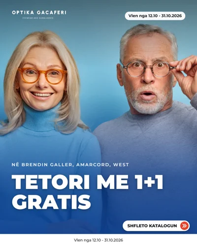 Korniza optike Galler dhe Amarcord 1+1 gratis