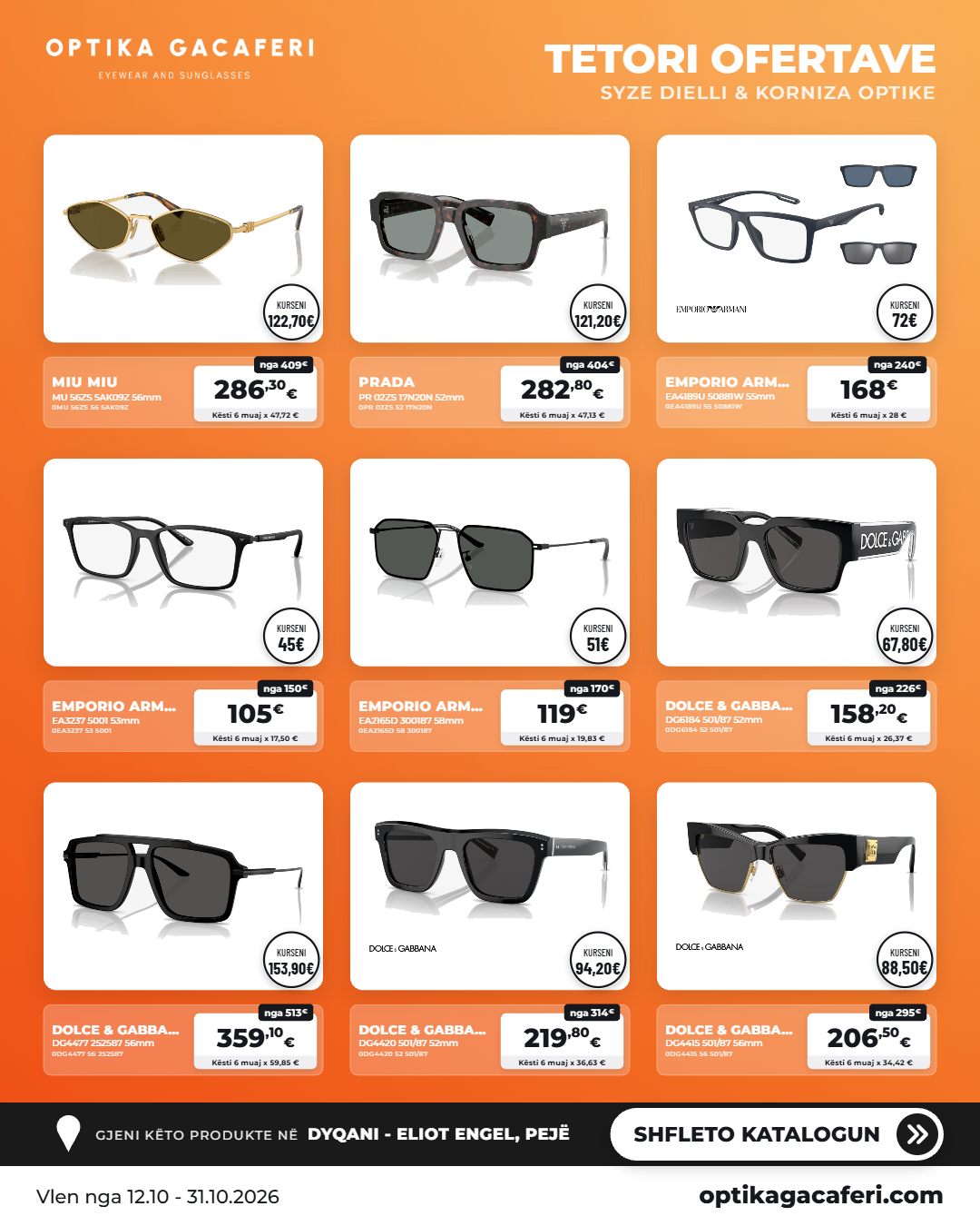Syze dielli Ray-Ban me kornizë metalike në zbritje – Optika Gacaferi (3)