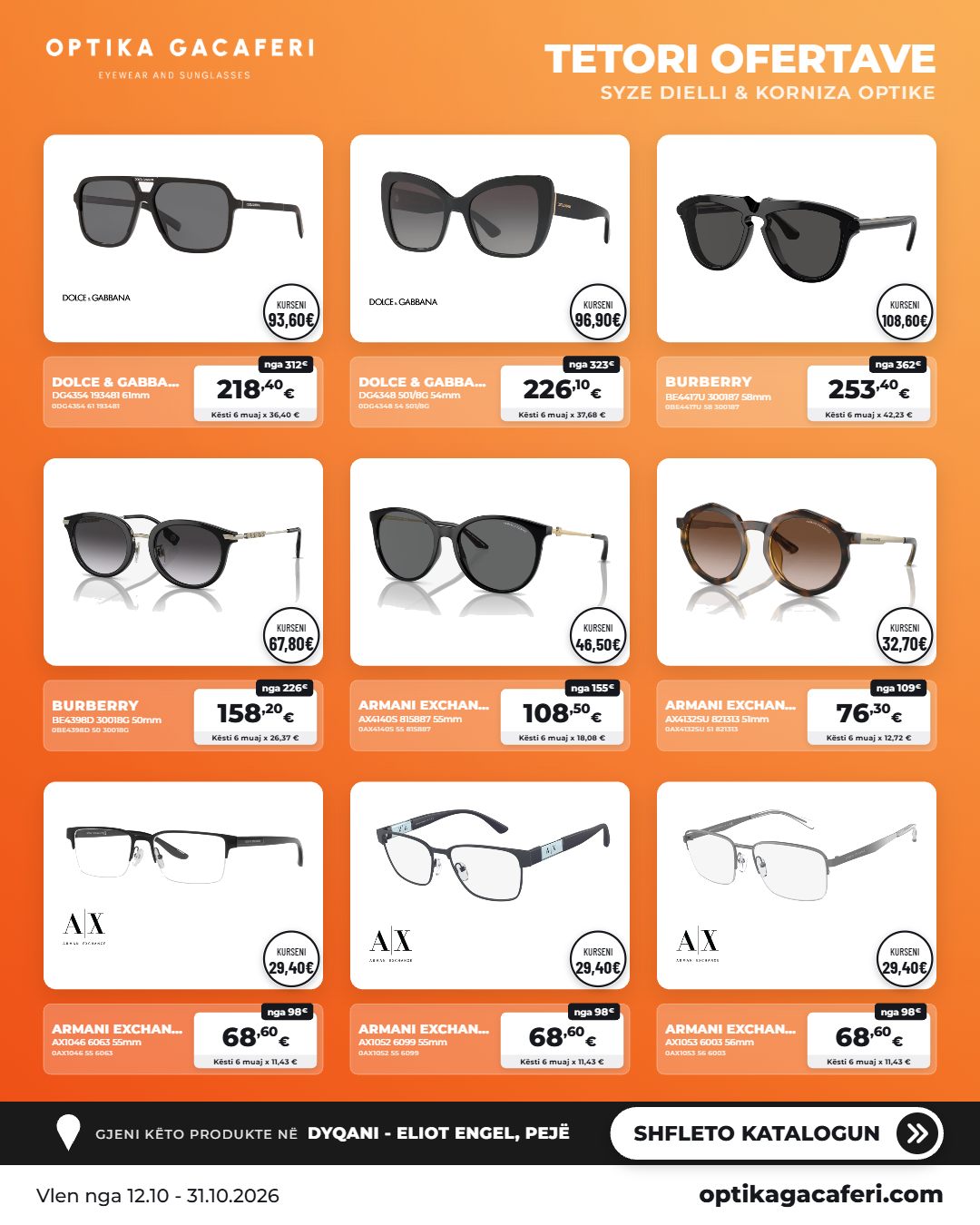 Syze dielli Ray-Ban me kornizë metalike në zbritje – Optika Gacaferi (4)