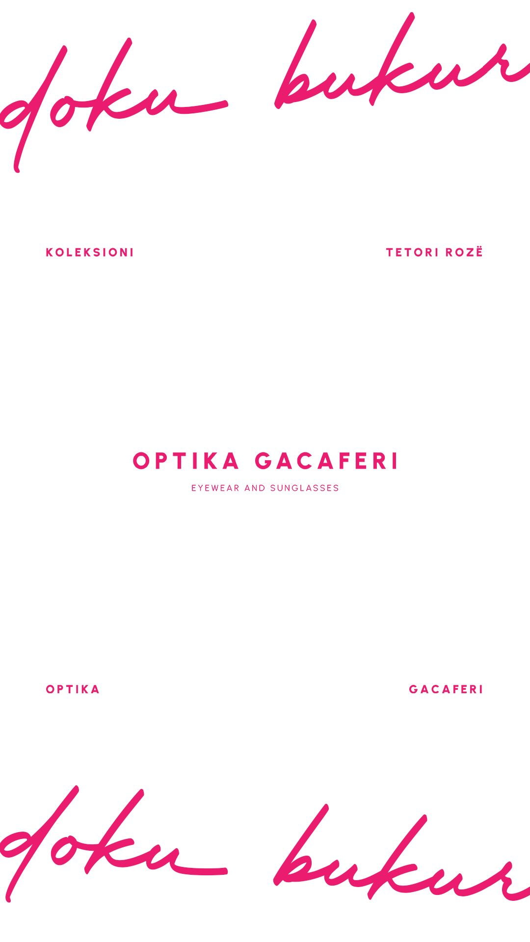 Koleksion syzesh rozë për tetorin rozë – Optika Gacaferi