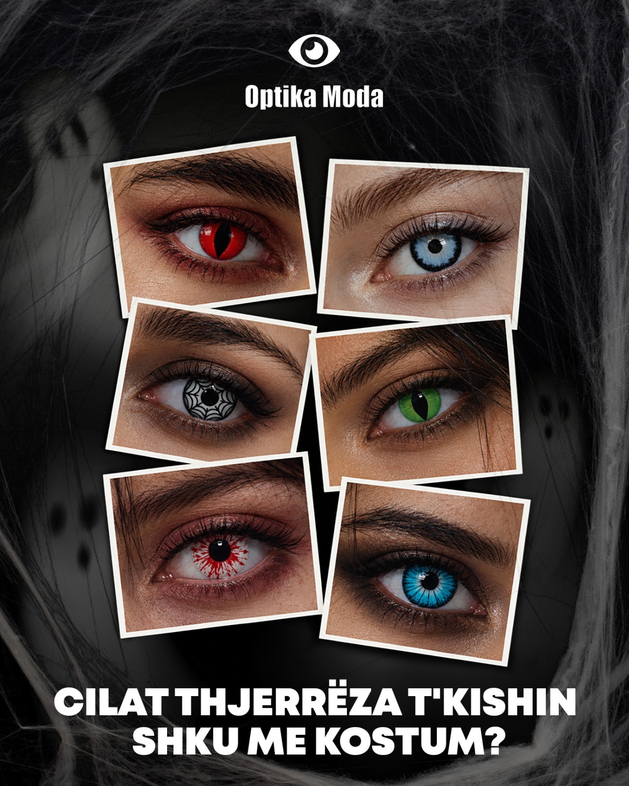 Lente kontakti me ngjyrë për Halloween – Optika Moda