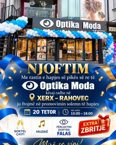 Hapja e optikës së re në Xerxë, Rahovec
