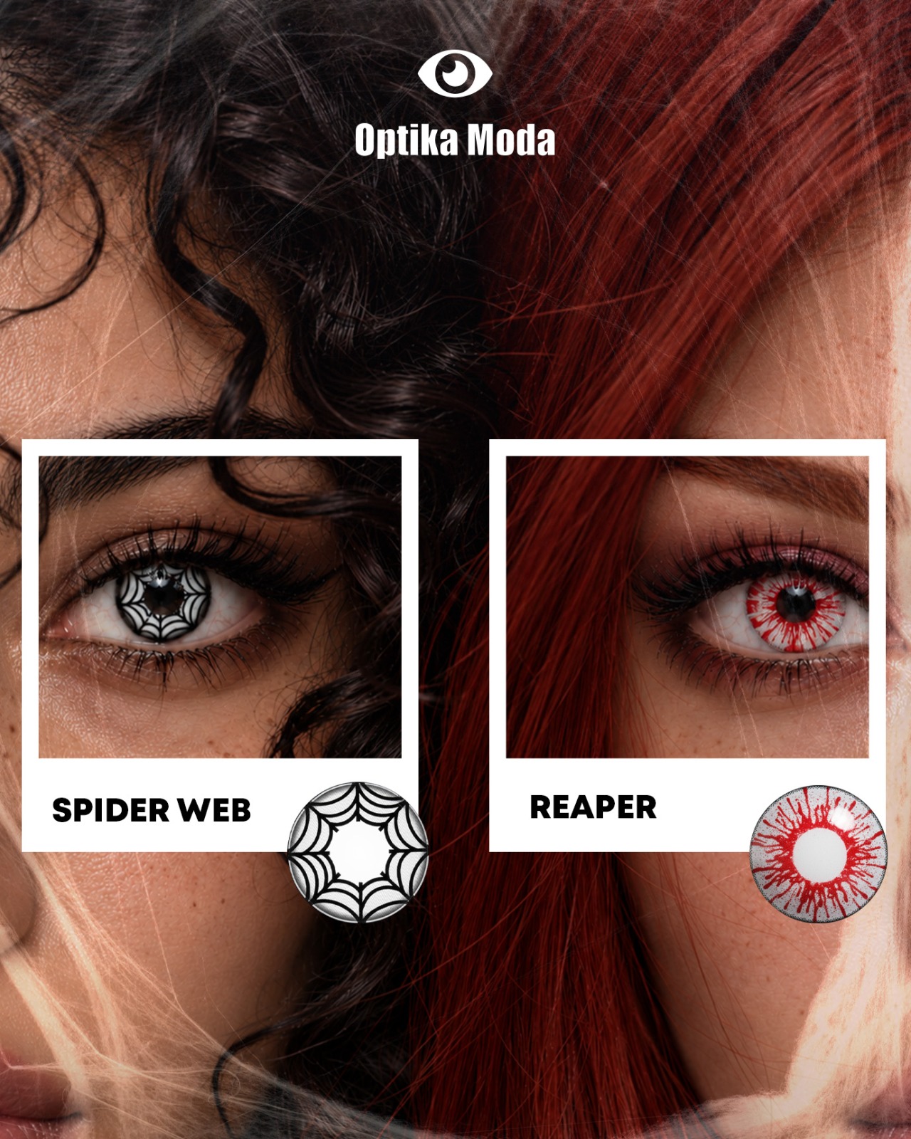 Lente kontakti dekorative për Halloween – Optika Moda (4)