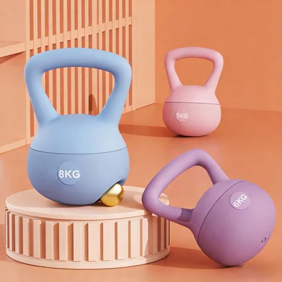 Kettlebell rozë me material të butë