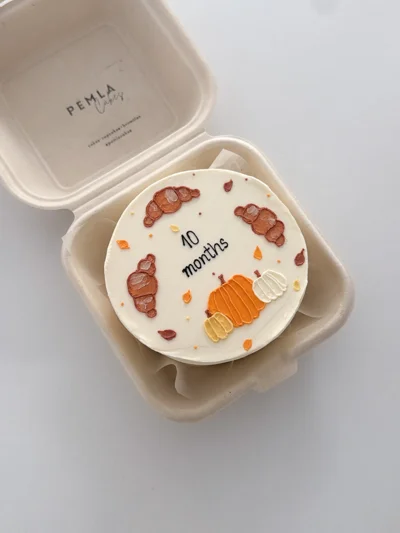 Bento tortë me motive vjeshte