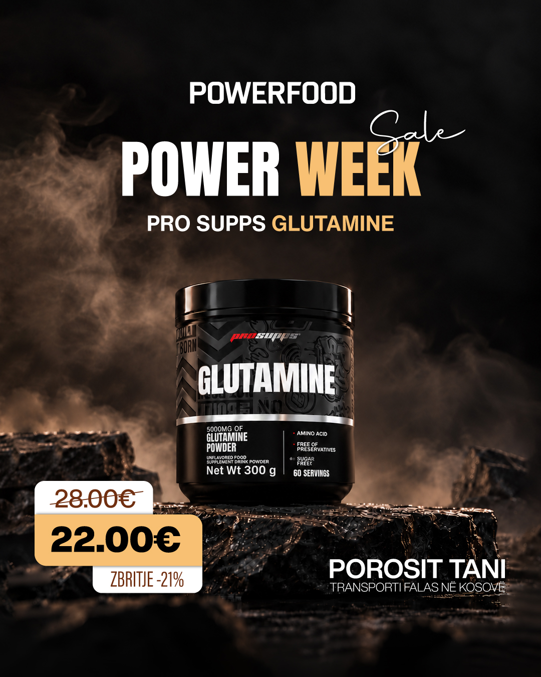 Proteinë Pro Supps Whey 2.2 kg – Powerfood (3)