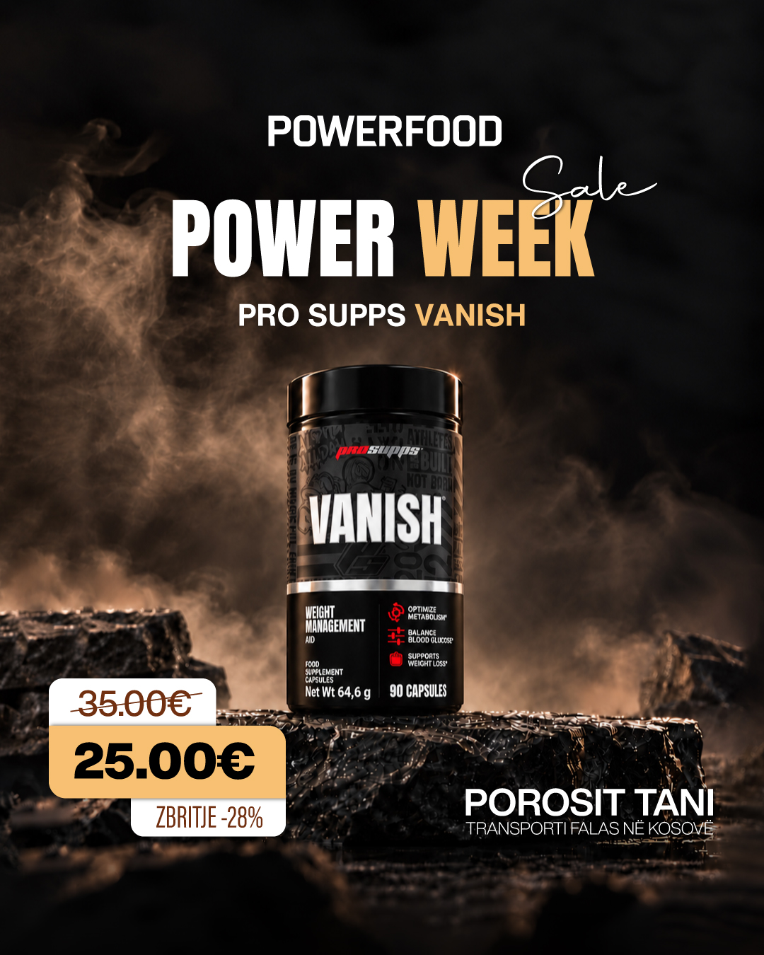 Proteinë Pro Supps Whey 2.2 kg – Powerfood (4)