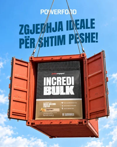 Gainer ProSupps IncrediBulk për shtim peshe
