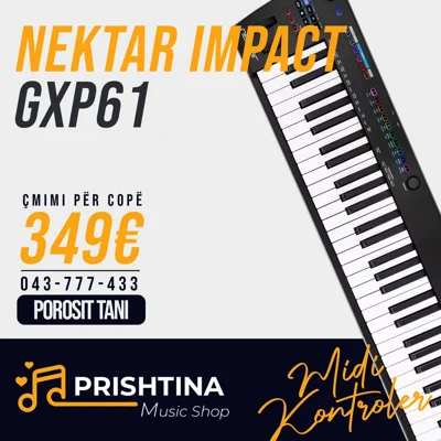 Kontroller MIDI Nektar Impact GXP61 me 61 tasta