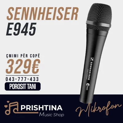 Mikrofon dinamik Sennheiser E945