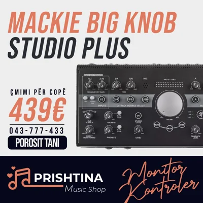 Kontrollues monitorësh Mackie Big Knob Studio Plus