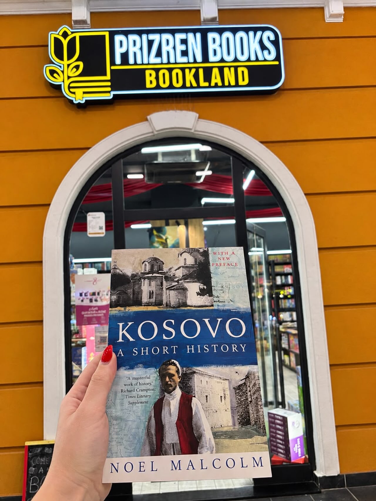 Libri Kosovo A Short History nga Noel Malcolm – Prizren Kitap Diyarı