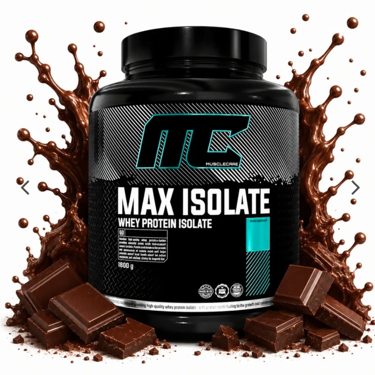 Proteinë izolat 1.8 kg për masë muskulore – Proteinplus_kosova