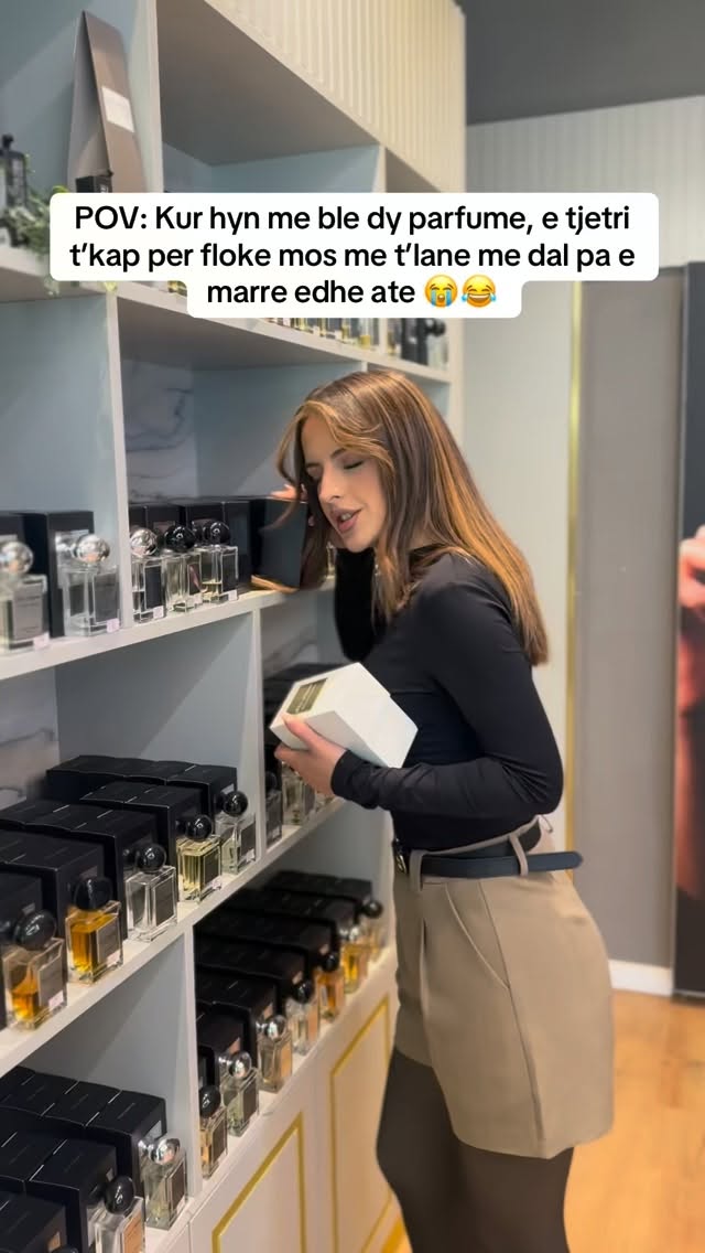 Video humoristike për blerjen e parfumeve – PURE PERFUME