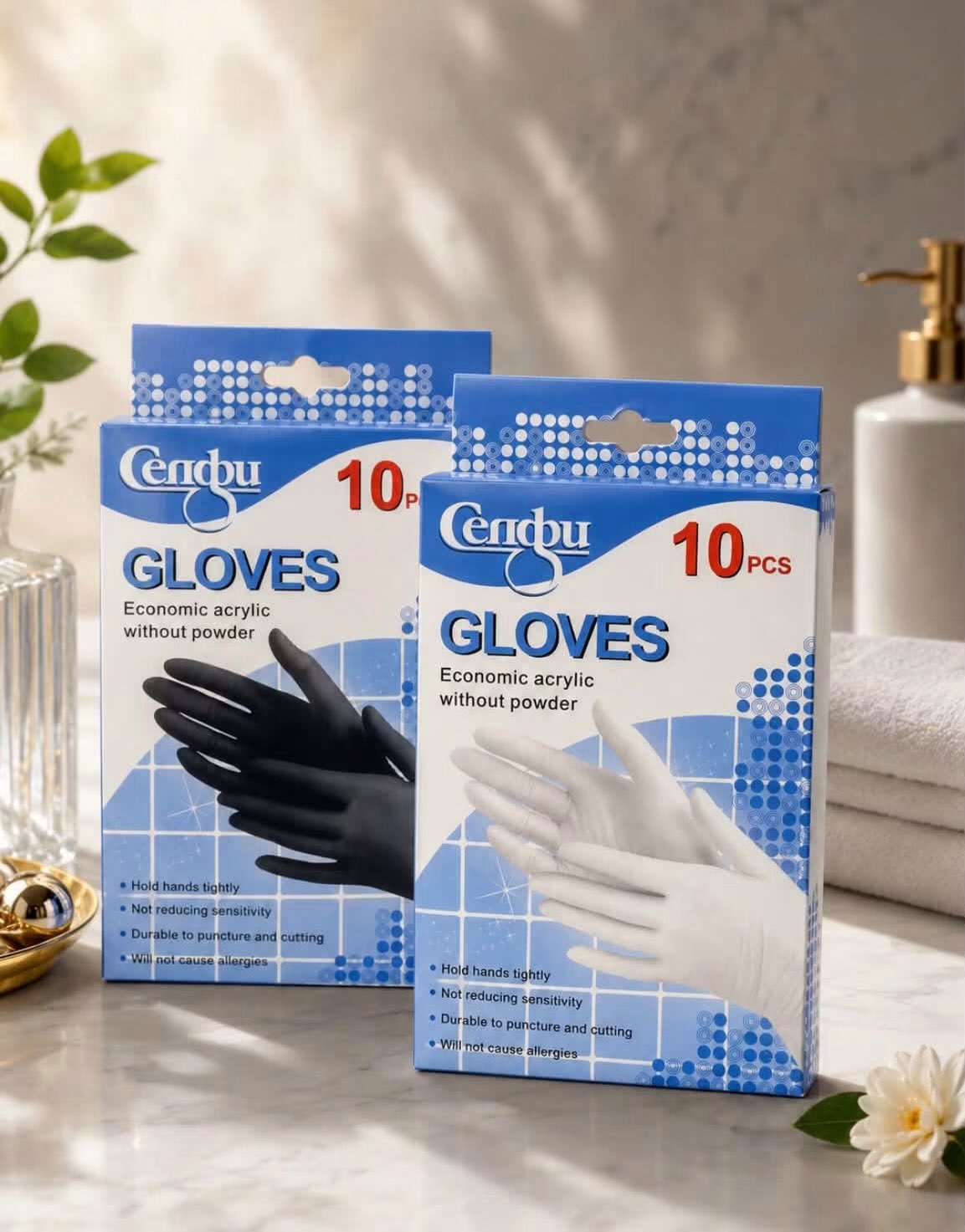 Doreza akrilike pa pudër 10 copë – Real Shop