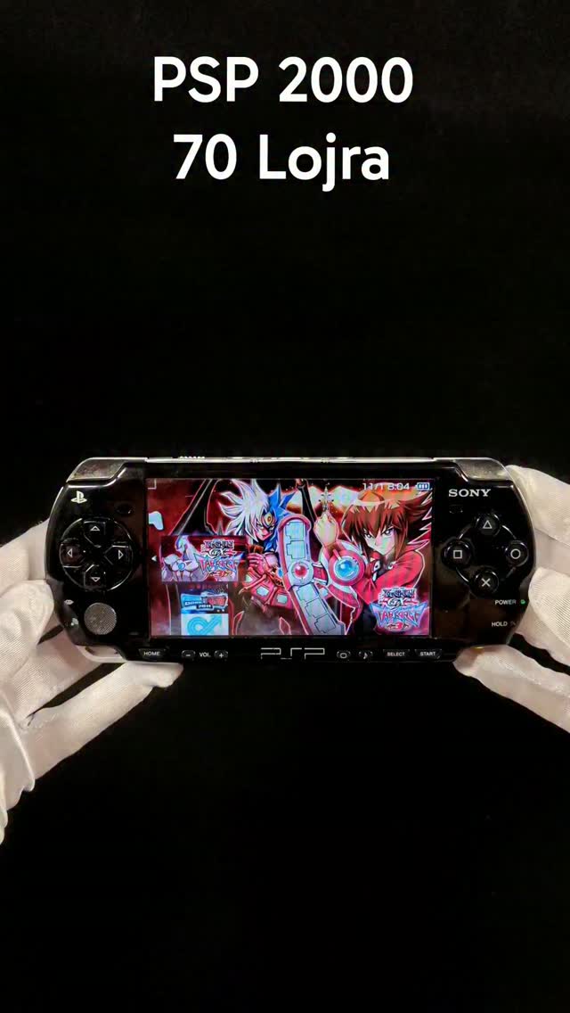 Konzolë PSP 2000 Piano Black me 70 lojra – Retro Kosova