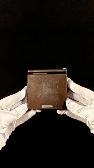 Game Boy Advance SP në gjendje të rregullt pune.