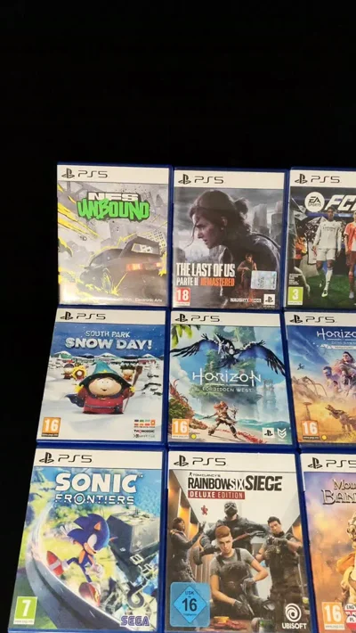 Lojra CD të ndryshme për PlayStation 5