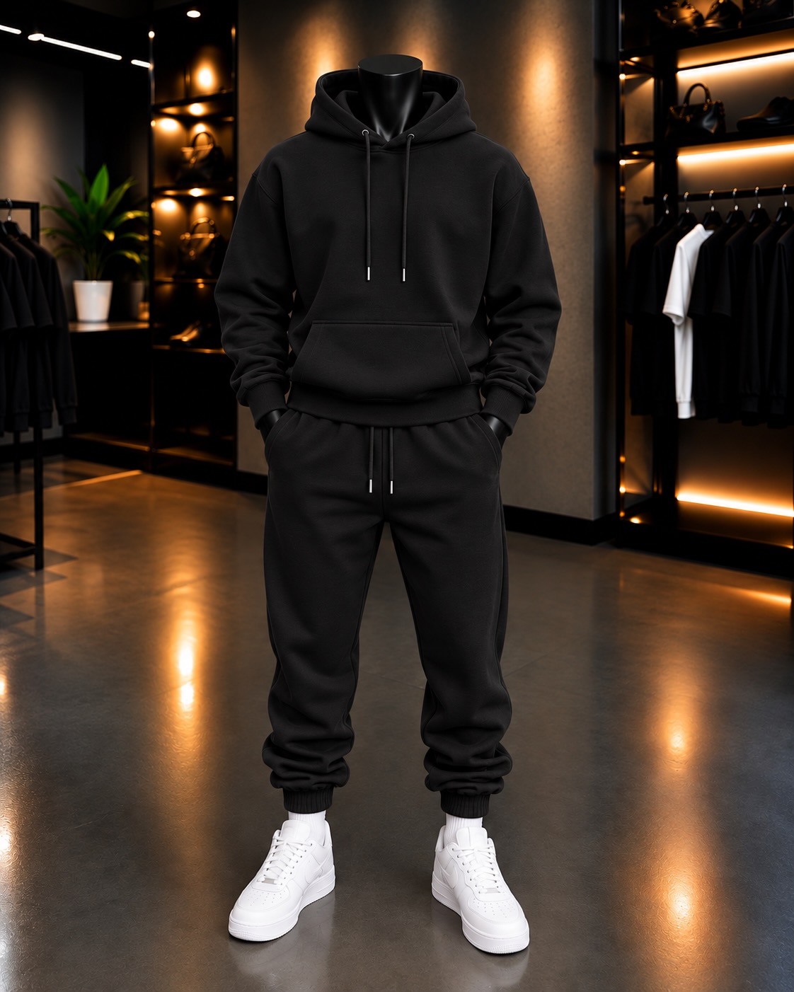 Trenerka e kafë me kapuç për meshkuj – rightstore.ks (2)