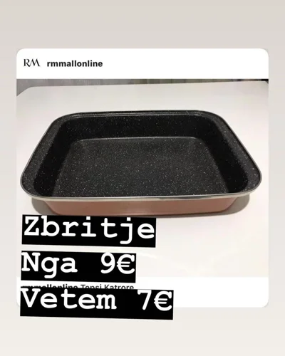 Tepsi katrore për pjekje