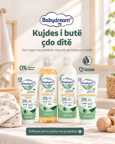 Produkte kujdesi për bebe Babydream