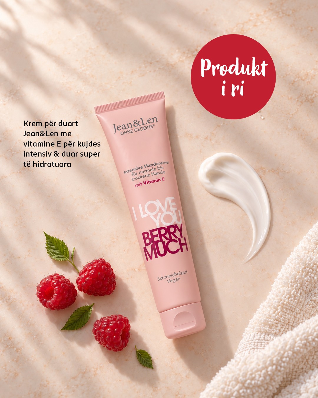 Krem duarsh Jean&Len I Love You Berry Much – Rossmann Kosova