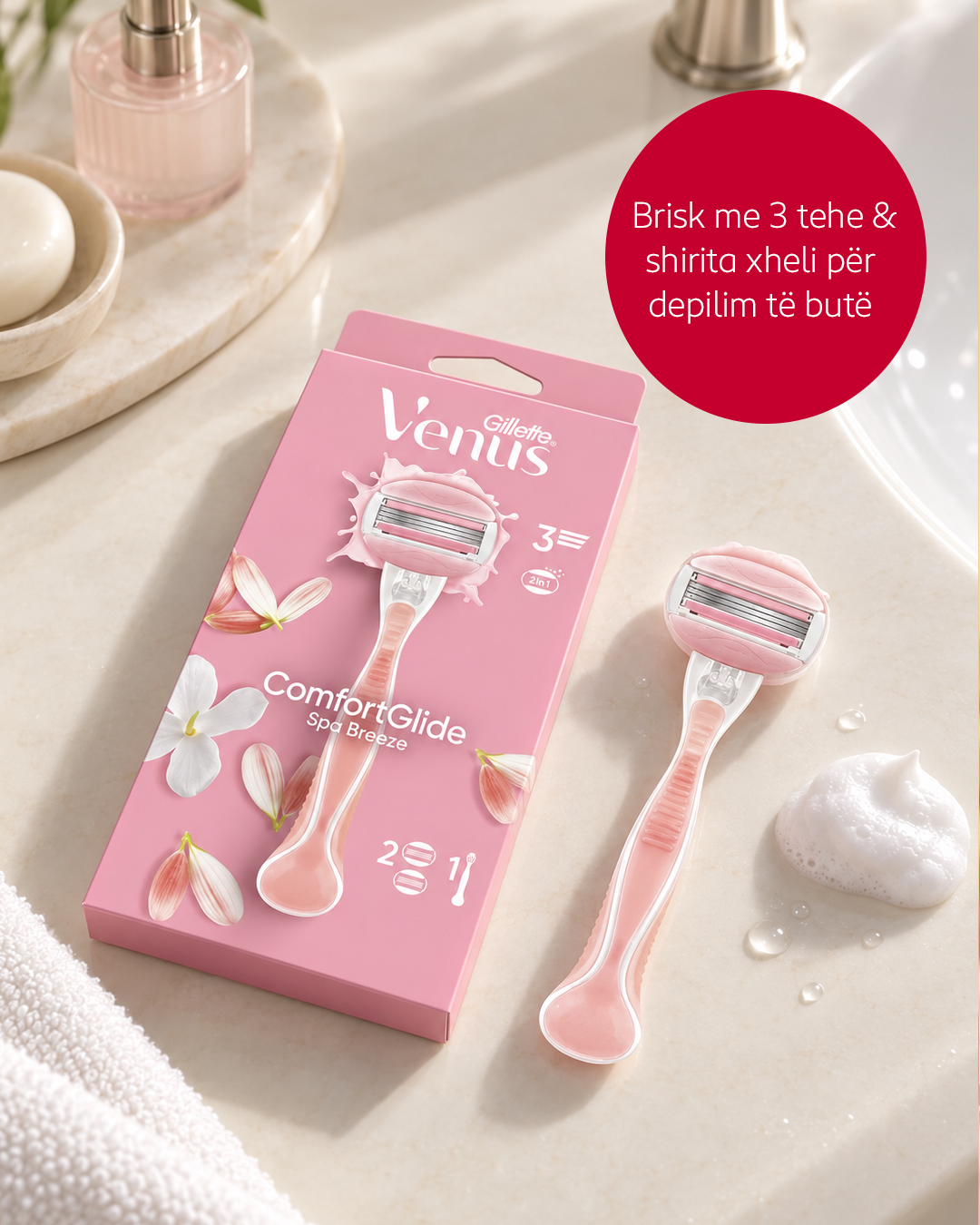 Brisqe Gillette Venus për femra – Rossmann Kosova